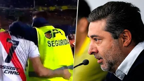 La polémica frase de Angelici sobre el seguridad despedido tras el Boca-River