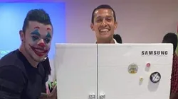 El ingenioso disfraz de Andrés Ricaurte.