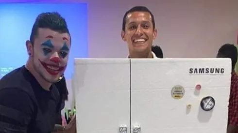 El ingenioso disfraz de Andrés Ricaurte.