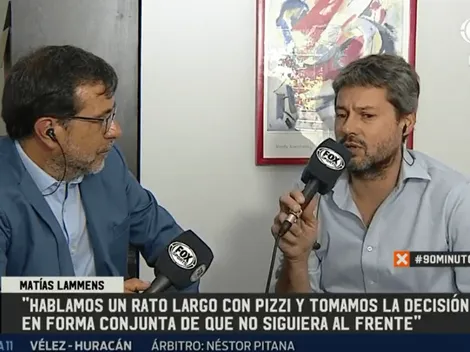 Lammens reveló qué dijo Pizzi antes de dejar San Lorenzo