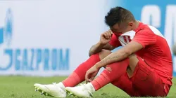 Cueva jugó el mundial de Rusia 2018.