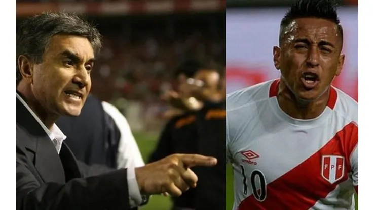 Oblitas se dirigió Christian Cueva por su mal momento.