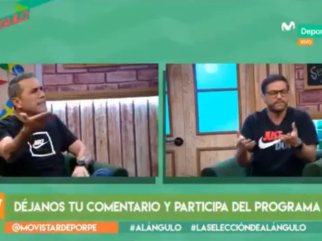 Picante debate en Al Ángulo: "Hablas como si hubieras tenido sesiones con Cueva"