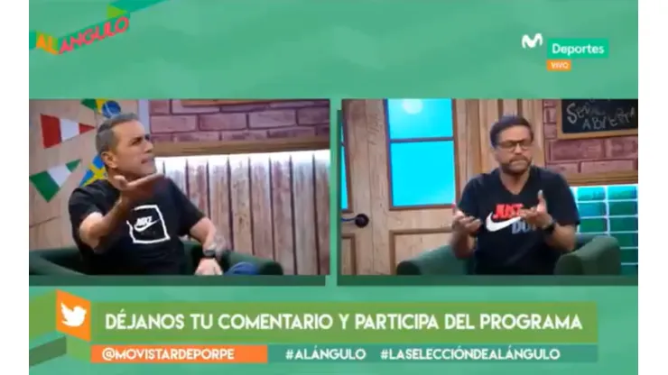 Chavarri y Pedro García son panelistas en Al Ángulo.