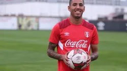 Peña jugó con Perú de titular en la Bombonera en el 2017.