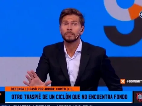 Se re picó: Vignolo se calentó al aire con la producción, mandó un corte y los fue a buscar