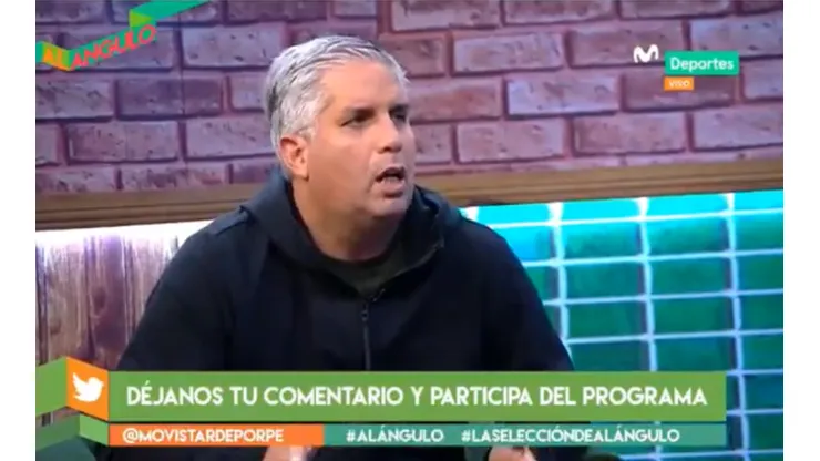 Rebagliati es panelista en Al Angulo.