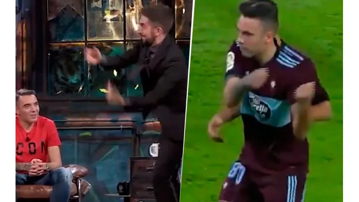 Hombre de palabra: Aspas metió un gol y festejó como le pidieron en La Resistencia