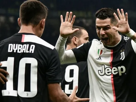 Dybala le pidió una selfie a Cristiano, le dijo que grite "¡vamos!" y salió un fotón