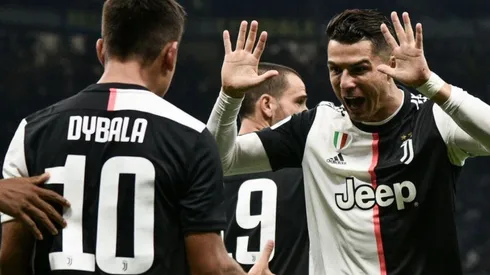 Dybala le pidió una selfie a Cristiano, le dijo que grite "¡vamos!" y salió un fotón