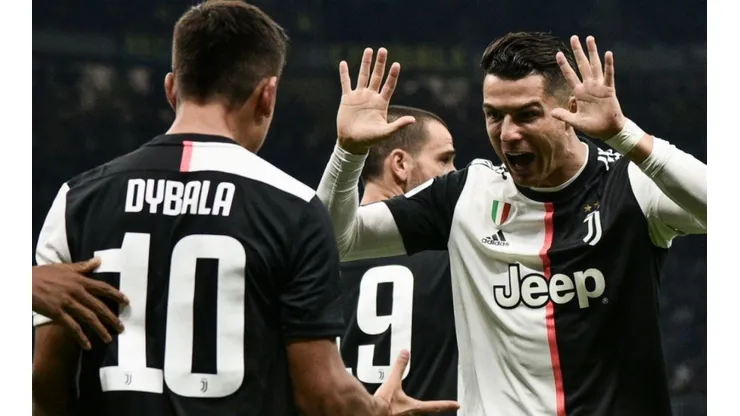 Dybala le pidió una selfie a Cristiano, le dijo que grite "¡vamos!" y salió un fotón