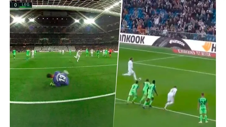 A Ramos le atajaron un penal, el árbitro lo hizo repetir y el capitán puso el 3 a 0 del Madrid