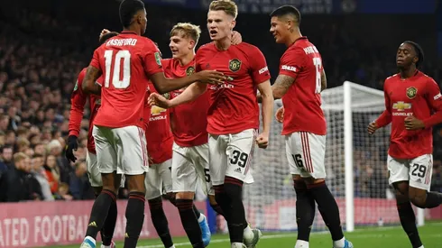 Con mucha presencia argentina, Manchester United eliminó al Chelsea de la Carabao