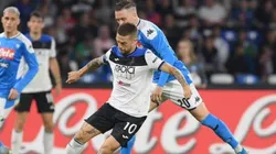 En un partidazo, Napoli empató 2 a 2 con el Atalanta