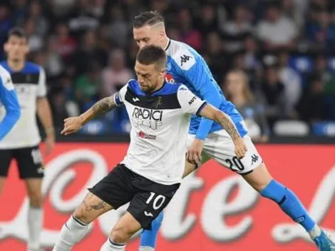 En un partidazo, Napoli empató 2 a 2 con el Atalanta