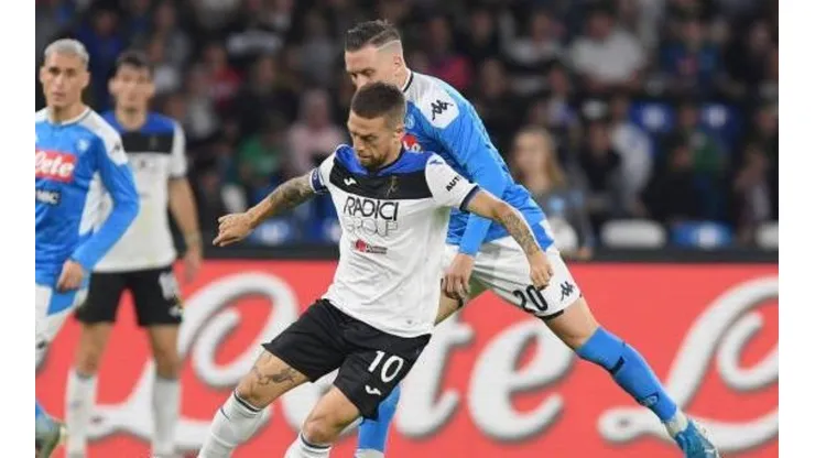 En un partidazo, Napoli empató 2 a 2 con el Atalanta