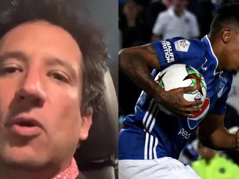 Casale no se fue solo contra Millos, sino que atacó a todo el fútbol colombiano