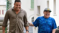 De un fenómeno a otro: Ronaldo saludó a Maradona por su cumpleaños con una foto super tierna