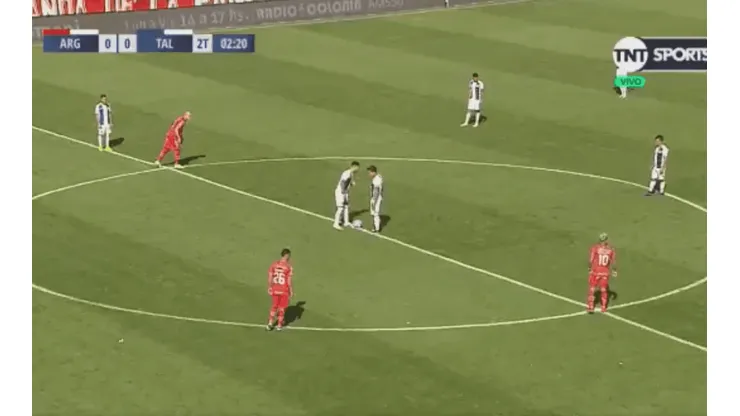 Talleres sorprendió a Argentinos con una jugada preparada ¡desde el saque inicial!