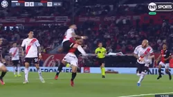 Así fue la fuerte falta que le cometieron a Wilson Morelo.