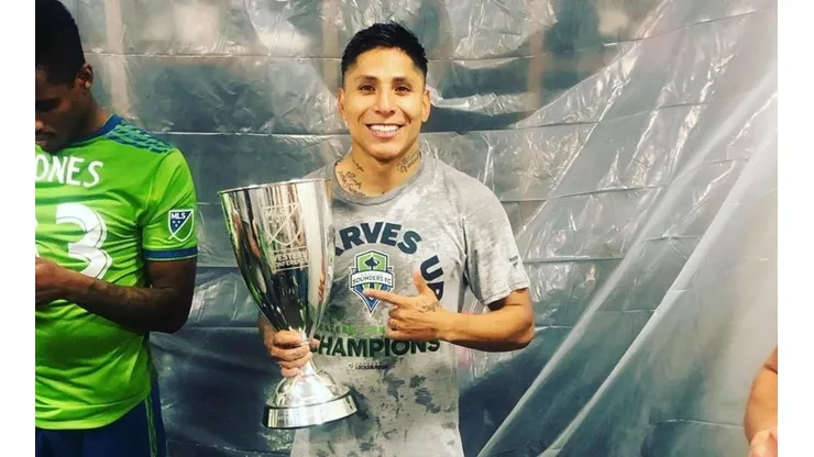 Ruidíaz ganó la copa de la conferencia oeste en la MLS con el Seattle Sounders.