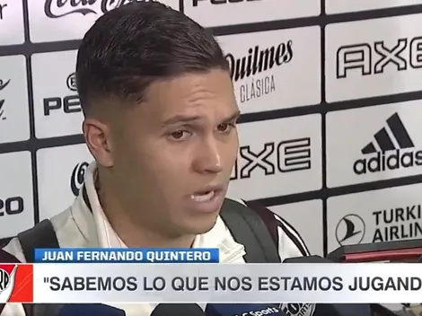 ¿Selección Colombia o River? Quintero habló de la difícil situación