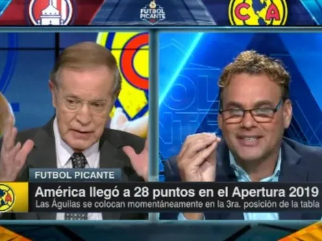 La acusación de Joserra a Fernández a Faitelson: "Traes los calzones con el escudo del América"
