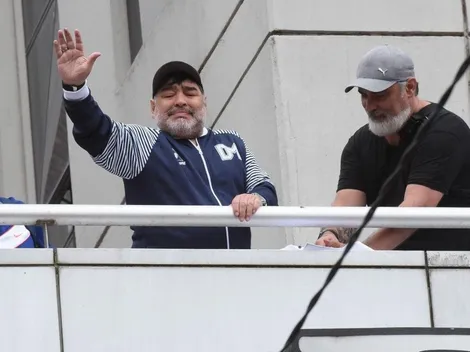 El saludo de cumpleaños de Gimnasia a Maradona