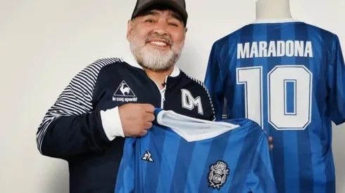 Todos la van a querer: la nueva camiseta de Gimnasia en homenaje a Maradona