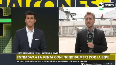 TNT Sports: "En Conmebol están esperando que el gobierno chileno de por suspendido el compromiso"