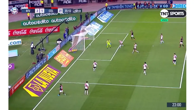 El gol en contra de Martínez Quarta.