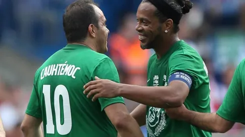 Confirman amistosos de Ronaldinho en Morelia, uno de ellos contra Cuau Blanco