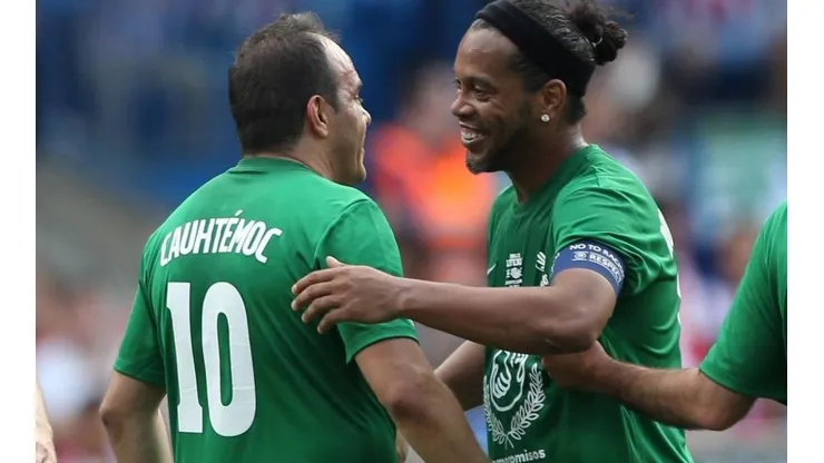 Confirman amistosos de Ronaldinho en Morelia, uno de ellos contra Cuau Blanco
