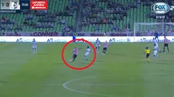 Doria vio el espacio y sacó un zapatazo para adelantar a Santos