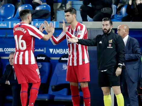 Los hinchas del Atleti se enfadaron con la salida de Héctor Herrera