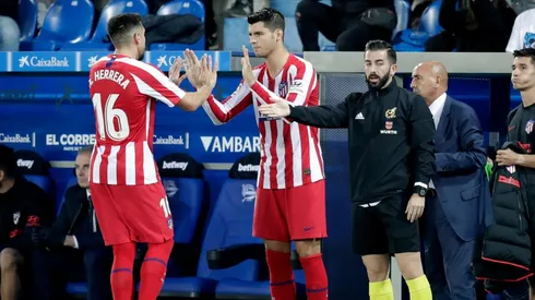 HH fue reemplazado al minuto 14 del segundo tiempo por Álvaro Morata.