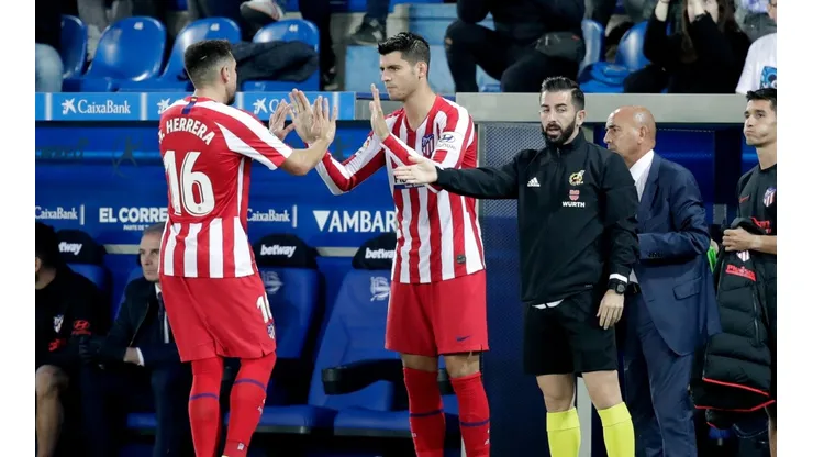 HH fue reemplazado al minuto 14 del segundo tiempo por Álvaro Morata.