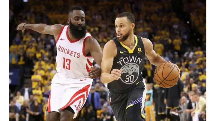Steve Kerr explicó por qué Stephen Curry no puede jugar como James Harden con los Warriors