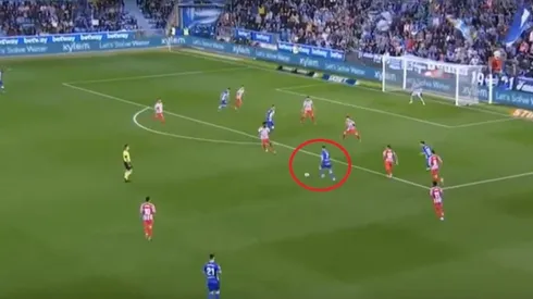 Golazo a lo Messi: giró, borró a dos rivales y Lucas Pérez metió un bombazo de zurda