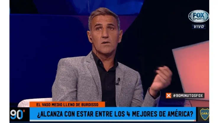 Tibiecito: Cascini no fue el de siempre tras escuchar las declaraciones de Burdisso