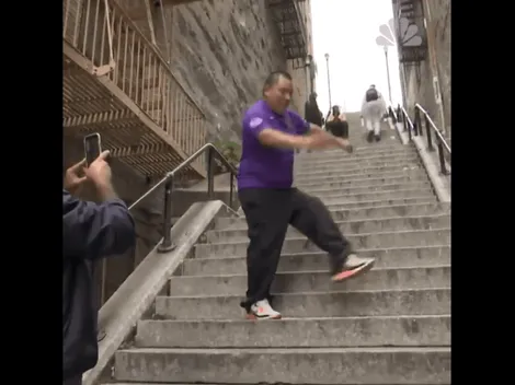 Hincha de Alianza Lima se hizo famoso por bailar como el Guasón en las escaleras de la película