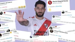 River subió una foto de Casco haciendo el 5 y, claro, los hinchas explotaron