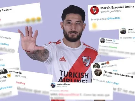 River subió una foto de Casco haciendo el 5 y, claro, los hinchas explotaron