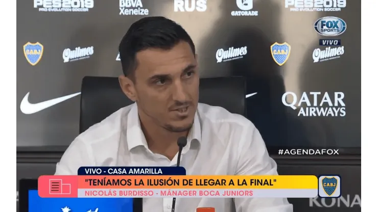 Burdisso, sobre la eliminación vs. River: "Teníamos una ilusión muy grande de llegar a la final"