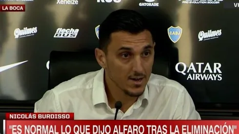 Burdisso habló por primera vez de los dichos de Alfaro tras quedar eliminado ante River