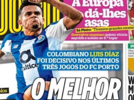 Luis Díaz es portada de O`Jogo y dicen: "El mejor refuerzo de la Liga"