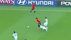 A lo Messi: un jugador de la selección española Sub 17 esquivó como conitos a los de Argentina