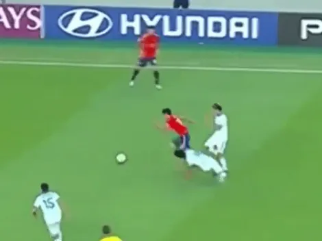 A lo Messi: un jugador de la selección española Sub 17 esquivó como conitos a los de Argentina