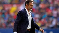 Gustavo Matosas dejó una muy mala imagen en este ciclo como DT de San Luis.