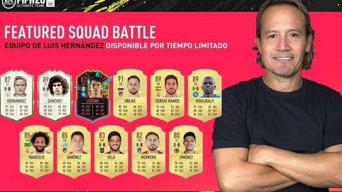 El matador Hernández tiene su equipo en el FIFA 20 ¡Y puedes enfrentarlo!